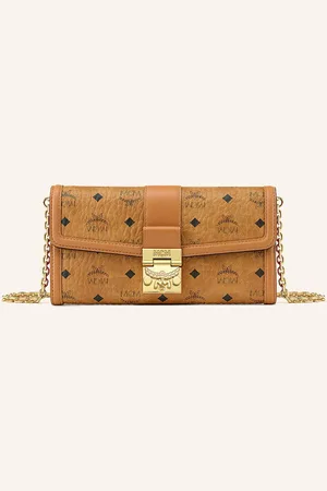MCM Geldbörse Tracy Vi Zum Umhängen braun