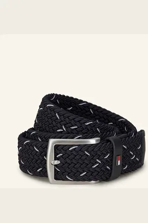 Tommy Hilfiger Flechtgürtel Denton blau