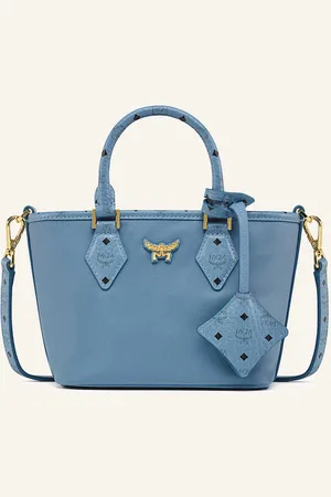 MCM Handtasche Aren blau