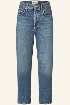 AGOLDE 7/8-Jeans Riley blau