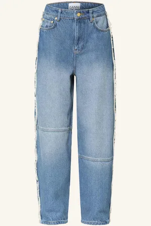 Ganni Boyfriend Jeans blau