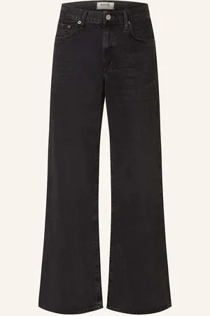 AGOLDE Straight Jeans Clara schwarz