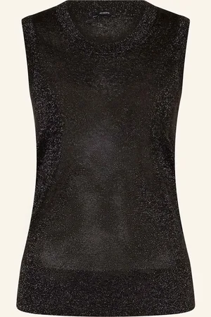 Joseph Stricktop Mit Glitzergarn schwarz