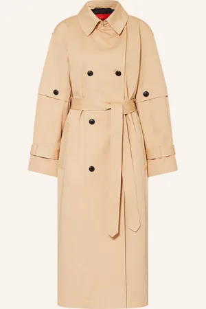 HUGO BOSS Trenchcoat Mirenda braun