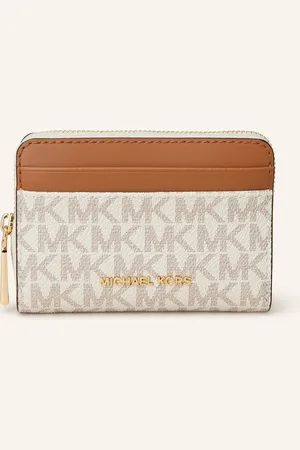 Michael Kors Geldbörse Jet Set weiss