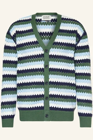 Scotch&Soda Strickjacke gruen