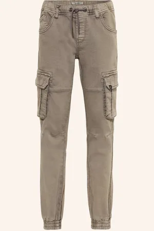 Garcia Cargohose Regular Fit grau