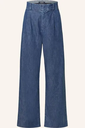 Max Mara Marlenehose Esordio In Jeansoptik blau