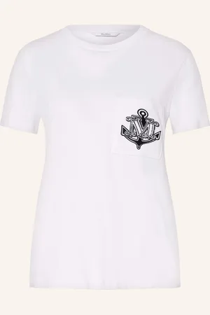 Max Mara T-Shirt Acacia Mit Schmucksteinen