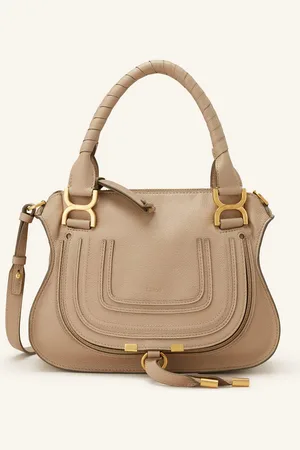 Chloé Handtasche Marcie beige