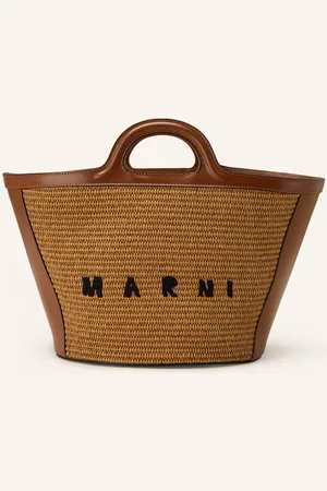 Marni Handtasche Tropicalia Small braun