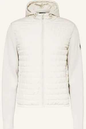 Belstaff Steppjacke Vert Im Materialmix weiss