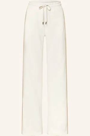Juvia Sweatpants Alida Mit Galonstreifen weiss