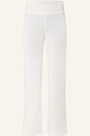 Sminfinity Strickhose Aus Cashmere weiss