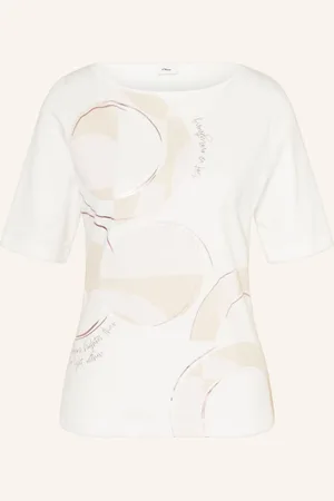 QS by s.Oliver T-Shirt weiss
