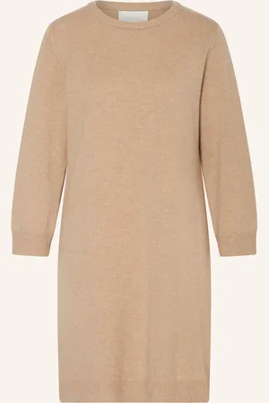 Juvia Strickkleid Ludmilla Aus Merinowolle braun