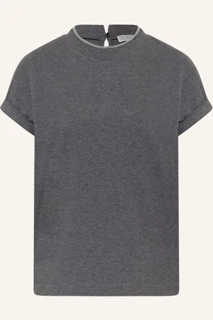 Brunello Cucinelli T-Shirt Mit Zierperlen