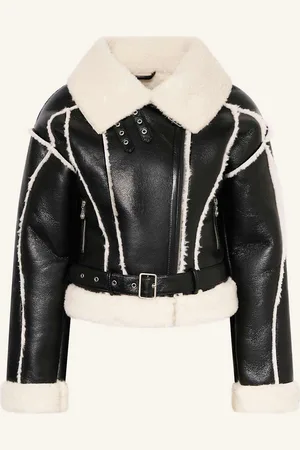 OW Jacke Icewind In Lederoptik schwarz