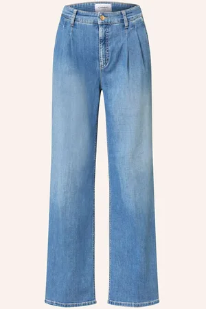 Cambio Straight Jeans Alma blau