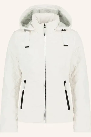 gil-bret Steppjacke Mit Abnehmbarer Kapuze weiss