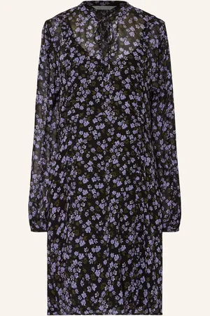 MSCH Kleid Mschkasandra Mit Rüschenbesatz lila