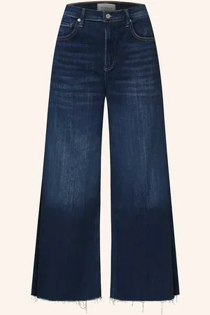 Citizens of Humanity Jeans-Culotte Lyra blau