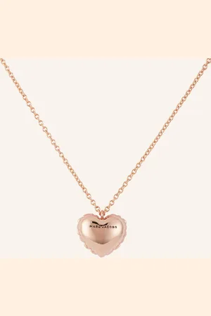Marc Jacobs Halskette Balloon Heart rosegold