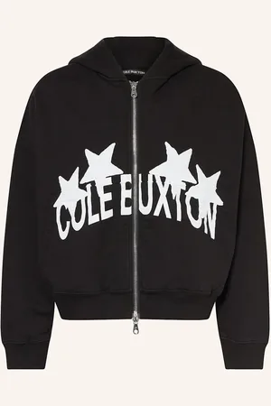 Cole Buxton Sweatjacke 4 Star Zipped schwarz