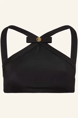 VERSACE High-Neck-Bikini-Top