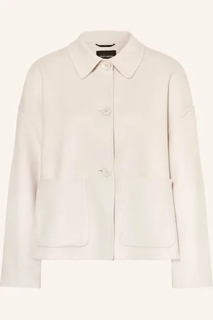 Iris von Arnim Kastenjacke Mit Cashmere beige