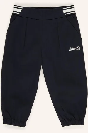 Moncler Hose Im Jogging-Stil blau