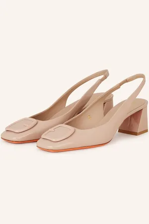santoni Slingpumps Lemon rosa