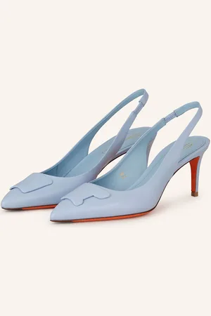 santoni Slingpumps Sibille blau