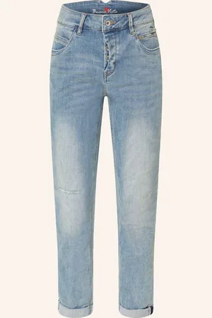 Buena Vista 7/8-Jeans Bali blau