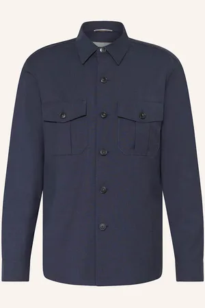CANALI Overjacket blau