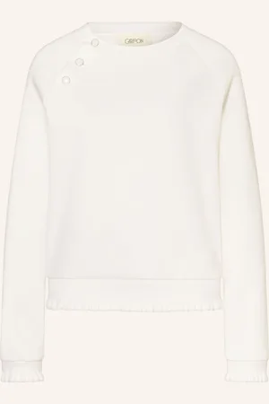 Cartoon Sweatshirt weiss