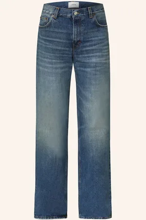 haikure Straight Jeans Korea blau