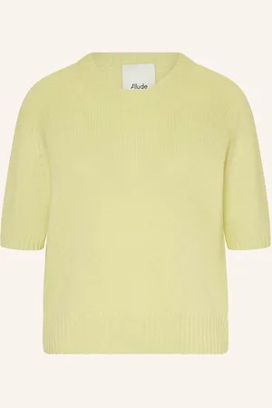 Allude Cashmere-Pullover Mit 3/4-Arm gruen