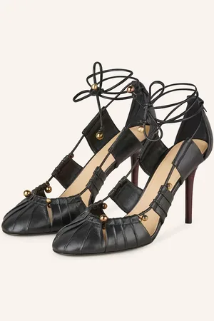 Chloé Pumps Luna Mit Cut-Outs Und Schmuckperlen