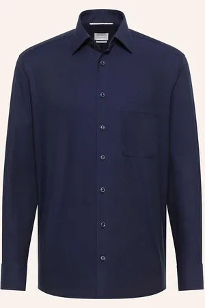 ETERNA Hemd Comfort Fit blau