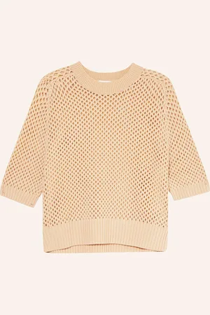 Allude Strickshirt Mit Cashmere braun