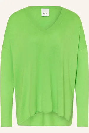 Allude Cashmere-Pullover gruen