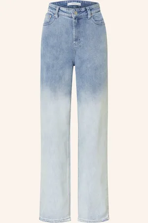 Gestuz Straight Jeans Bebbiegz blau