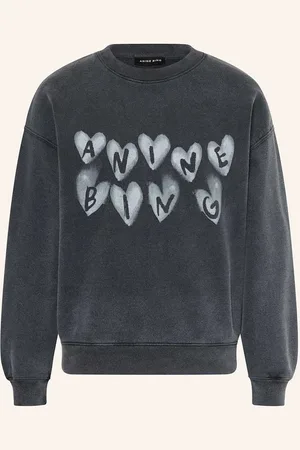 ANINE BING Sweatshirt Spencer schwarz