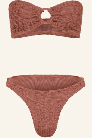 Hunza G Bandeau-Bikini Gloria rosa