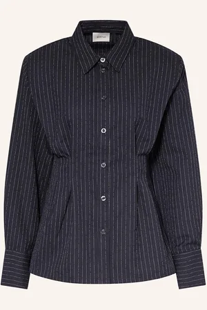 Gestuz Hemdbluse Daciagz blau