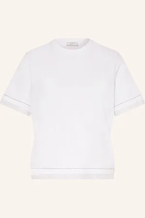 PESERICO SIGN T-Shirt Mit Schmucksteinen