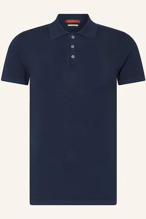 Daniele Fiesoli Strick-Poloshirt blau