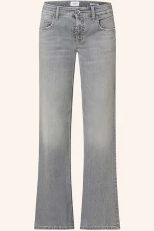 Cambio Flared Jeans Tess grau