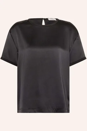 Lisa Yang Blusenshirt Aus Seide blau